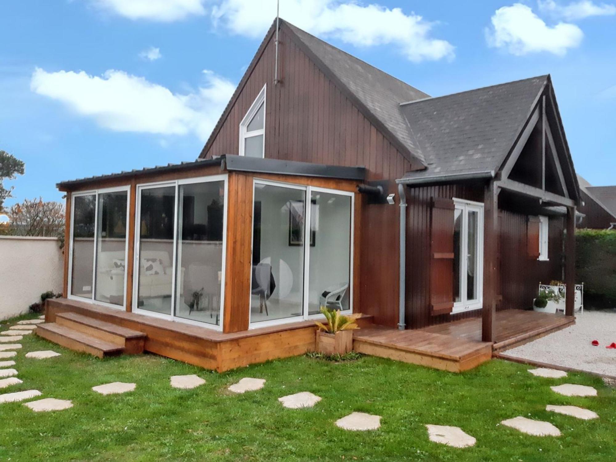 Maison Charmante A Colleville-Montgomery Avec Jardin Clos Exterior foto